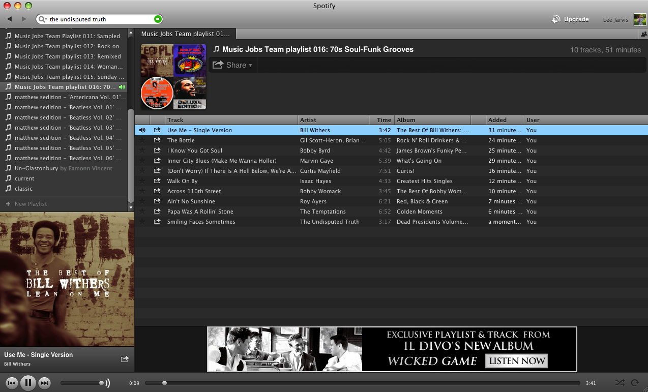 Music Jobs Playlist 016 - 70s soul funk
