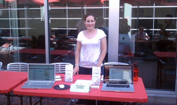 MI Industry Fair Our table at the MI Industry Fair
